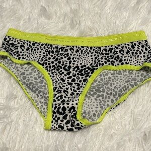 Brand new VS XS animal print black and white with light green